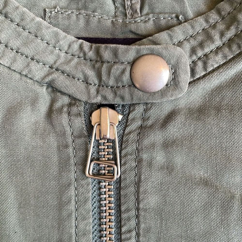 🍂 GAP Lightweight Racer Style Zip Jacket - Picture 7 of 8